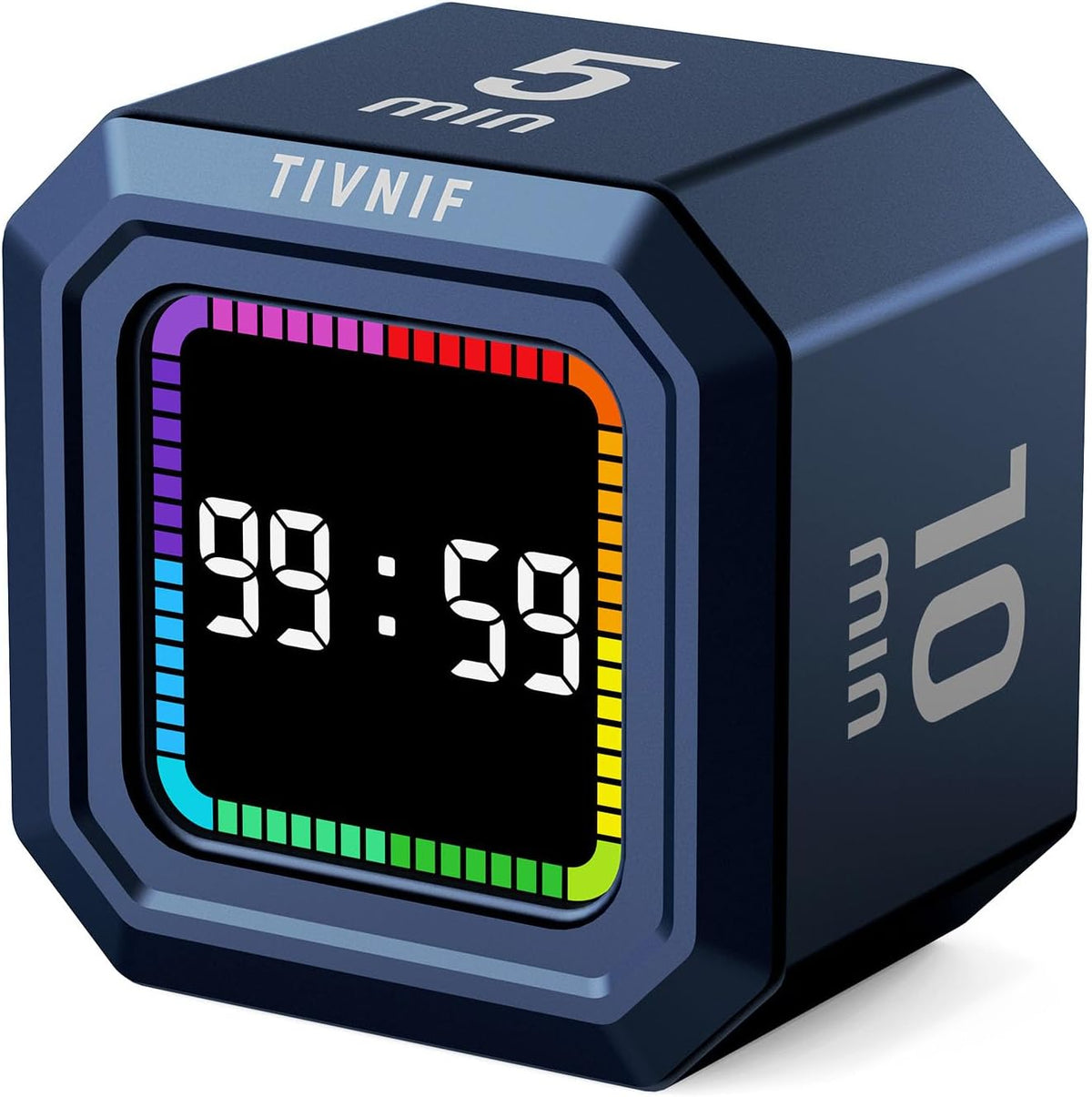Kitchen Timer Visual Timer for Kids Color Display Gravity Sensor Cube